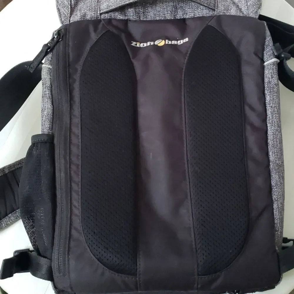 Zion Bags Laptop Multipurpose Backpack Carrying Case with Rain Cover